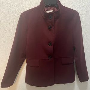 Old navy maroon jacket lightly used